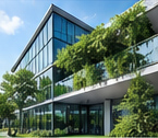Modern sustainable building